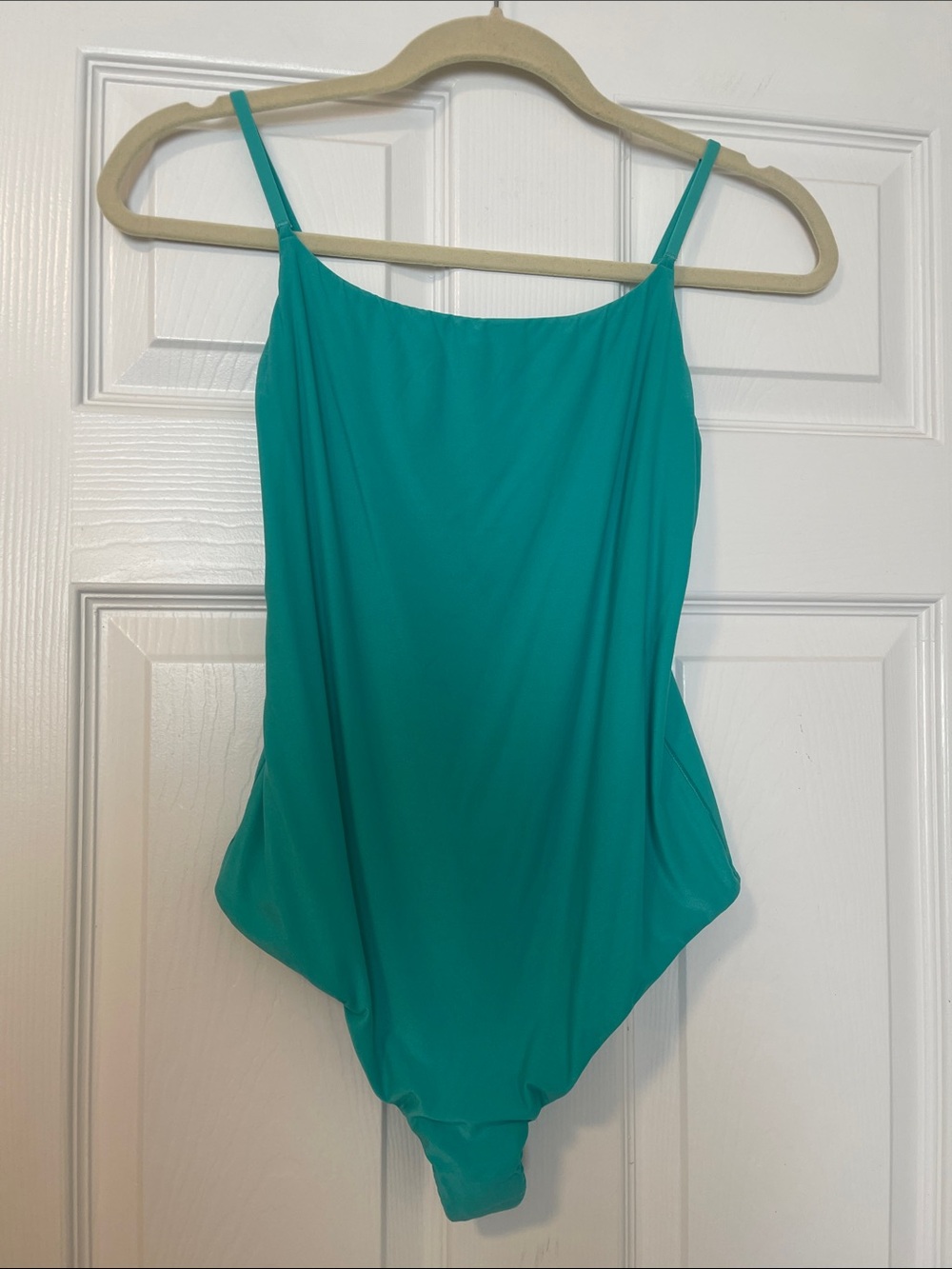 Aerie Smoothies Teal Spaghetti Strap Bodysuit